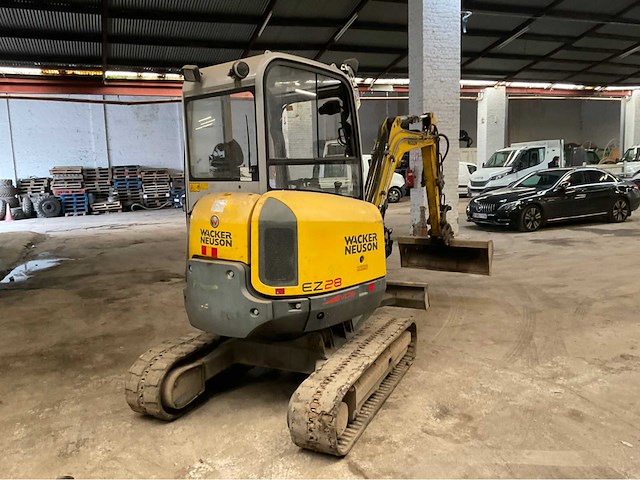 Wacker neusson ez28 rupsgraafmachine - afbeelding 20 van  24