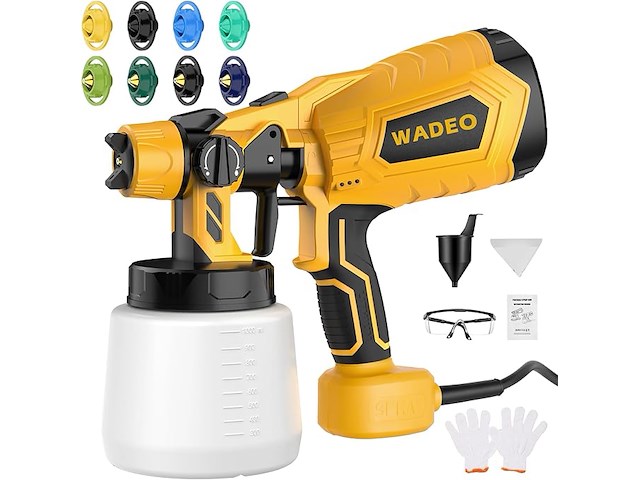 Wadeo verfspuitpistool - afbeelding 1 van  4