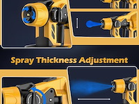 Wadeo verfspuitpistool - afbeelding 3 van  4