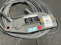 Wadra 808 staaldraad takel - afbeelding 2 van  4