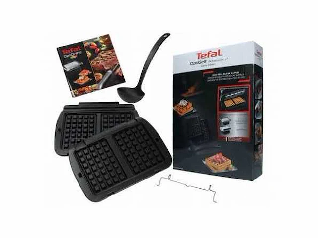 Wafelgrillborden set van 2 tefal borden xa724810 - afbeelding 1 van  2