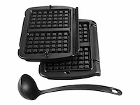 Wafelgrillborden set van 2 tefal borden xa724810 - afbeelding 2 van  2