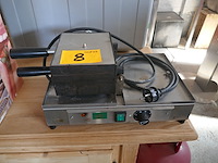 Wafelijzer matt - afbeelding 1 van  3