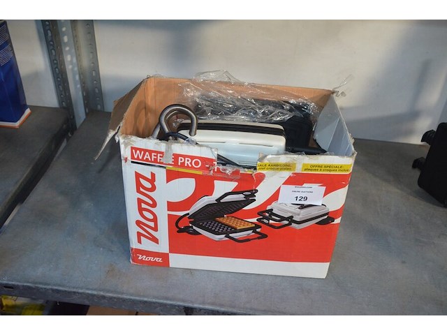 Wafelijzer nova waffle pro-top 130126 - afbeelding 1 van  5