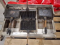Wafelijzer op gas - afbeelding 1 van  2