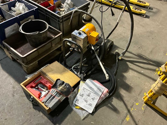 Wagner 2600h airless verfspuitmachine - afbeelding 2 van  8