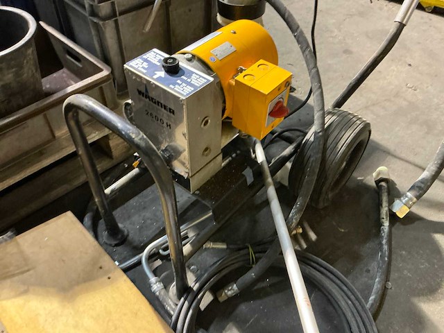 Wagner 2600h airless verfspuitmachine - afbeelding 3 van  8