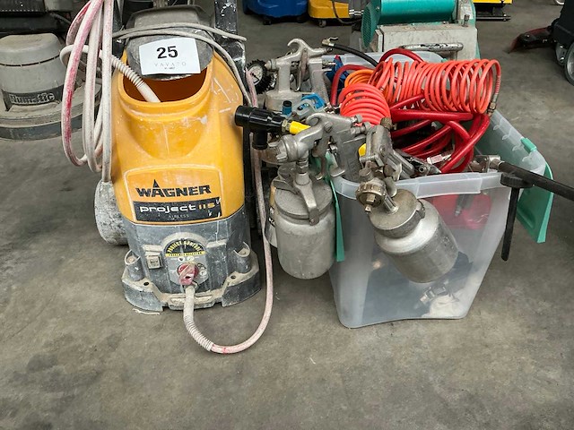 Wagner project 115 verfspuitsysteem - afbeelding 1 van  6