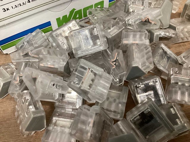 Wago lasklem 3 voudig, doos 50 stuks (20x) - afbeelding 4 van  4