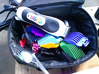 Wahl mc3 snoer premium smooth cut haarknipper blauw & wit - afbeelding 1 van  2