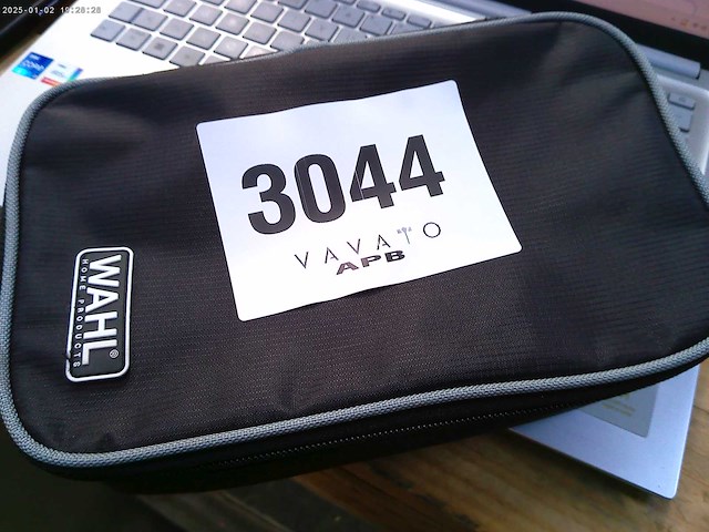 Wahl mc3 snoer premium smooth cut haarknipper blauw & wit - afbeelding 2 van  2