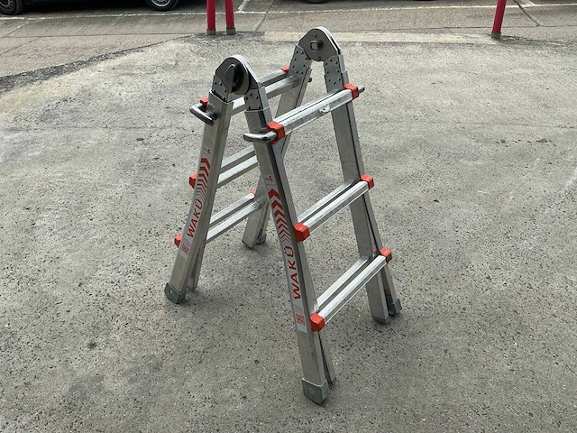 Wakü 100 telescopische ladder - afbeelding 1 van  4