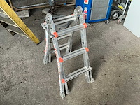 Wakü 100 telescopische ladder - afbeelding 2 van  3