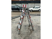 Wakü 101 telescopische vouwladder (2x) - afbeelding 2 van  6