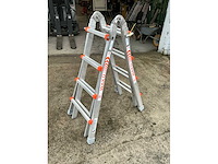 Wakü 101 telescopische vouwladder (2x) - afbeelding 5 van  6
