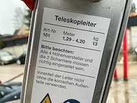 Wakü 101 telescopische vouwladder (2x) - afbeelding 6 van  6