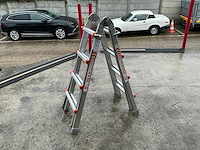 Wakü 101 telescopische vouwladder (2x) - afbeelding 1 van  6