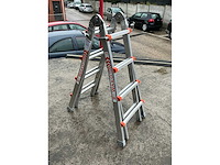 Wakü 101 telescopische vouwladder (2x) - afbeelding 3 van  6