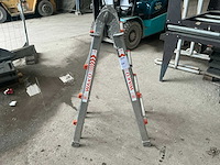 Wakü 101 telescopische vouwladder - afbeelding 1 van  4