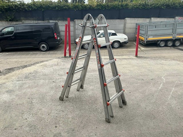 Wakü 102 telescopische ladder - afbeelding 1 van  3