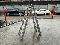 Wakü 102 telescopische vouwladder (2x) - afbeelding 1 van  5