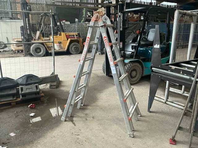 Wakü 103 telescopische vouwladder - afbeelding 1 van  4
