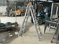 Wakü 103 telescopische vouwladder - afbeelding 1 van  4