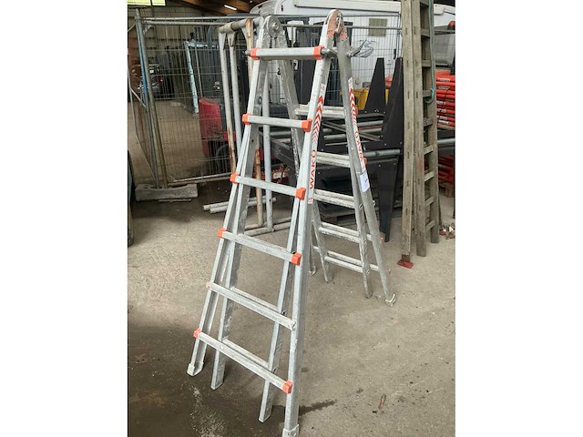 Wakü 103 telescopische vouwladder - afbeelding 3 van  4