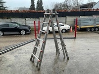 Wakü 103 telescopische vouwladder - afbeelding 1 van  5
