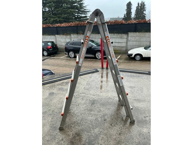 Wakü 103 telescopische vouwladder - afbeelding 2 van  5