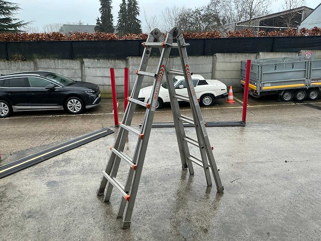 Wakü 103 telescopische vouwladder - afbeelding 1 van  5