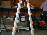 Waku alu telescoop vouwladder - afbeelding 2 van  3