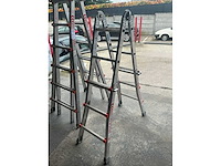 Wakü diverse telescoopladder (2x) - afbeelding 2 van  5