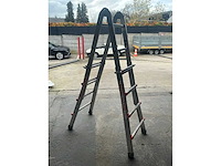 Wakü telescoopladder (2x) - afbeelding 2 van  4
