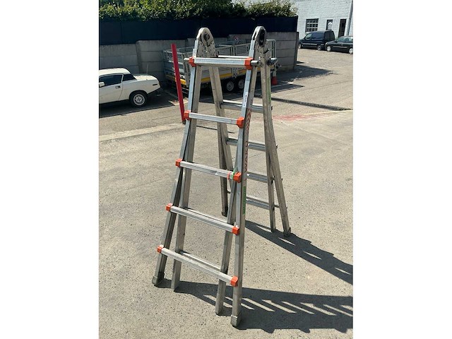 Wakü telescopische ladder - afbeelding 3 van  3
