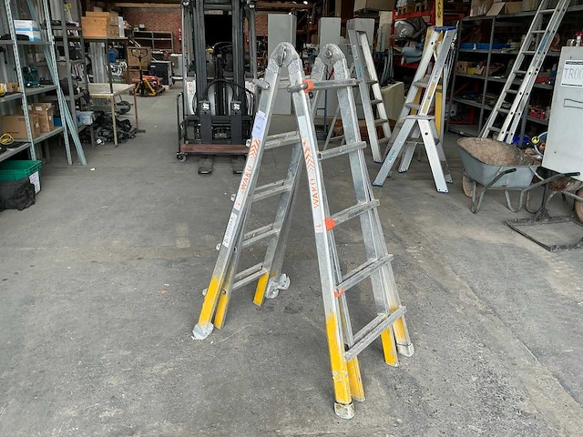 Wakü telescopische vouwladder - afbeelding 1 van  4