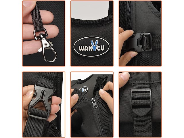 Wakytu huisdierrugzak voor honden - afbeelding 5 van  6