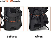 Wakytu huisdierrugzak voor honden - afbeelding 3 van  6
