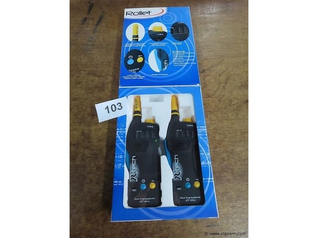 Walkie talkies - afbeelding 1 van  3