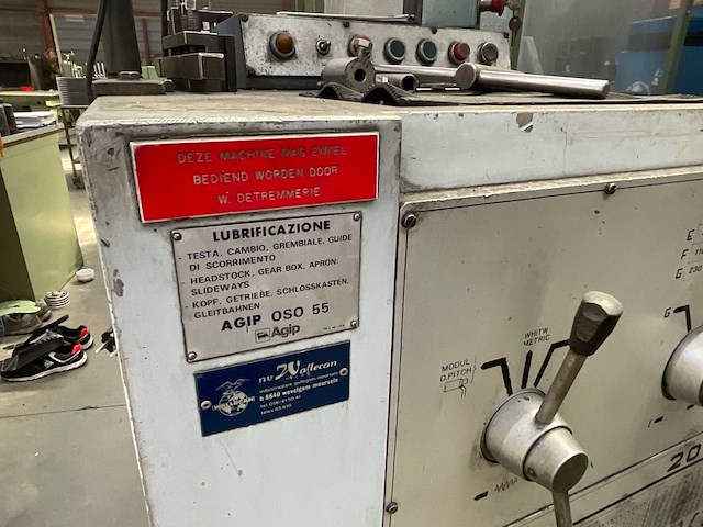 Wallecan coer 200s horizontale draaibank - afbeelding 7 van  8