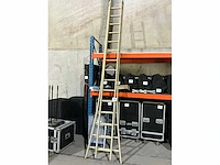 Wallemacq 2x15 schuifladder