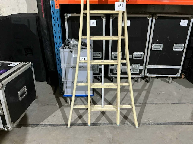 Wallemacq 2x15 schuifladder - afbeelding 2 van  4