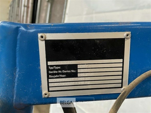 Walsmachine motorwalze - afbeelding 2 van  5
