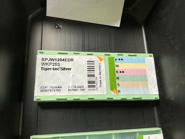 Walter tiger-tec silver spjw1204edr / wkp25s snijplaat (20x) - afbeelding 2 van  3