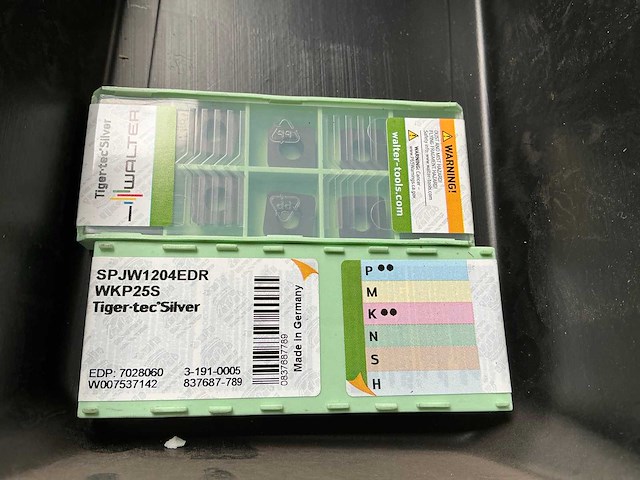 Walter tiger-tec silver spjw1204edr / wkp25s snijplaat (20x) - afbeelding 2 van  4