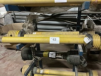 Walterscheid diverse halve aandrijfassen (4x) - afbeelding 1 van  6