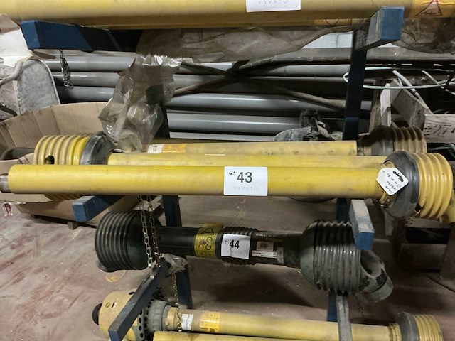 Walterscheid diverse halve aandrijfassen (4x) - afbeelding 1 van  6