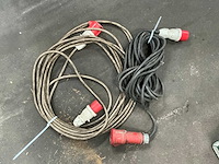 Walther krachtstroom kabel (2x) - afbeelding 1 van  1