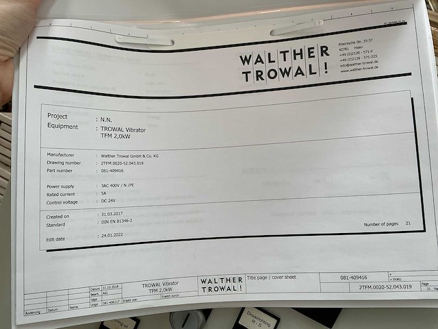 Walther trowal - 2022 - ontbraamtrommel - afbeelding 9 van  12