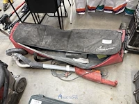 Wand- en plafondschuurmachine flex ge 7 in stoffen opbergtas